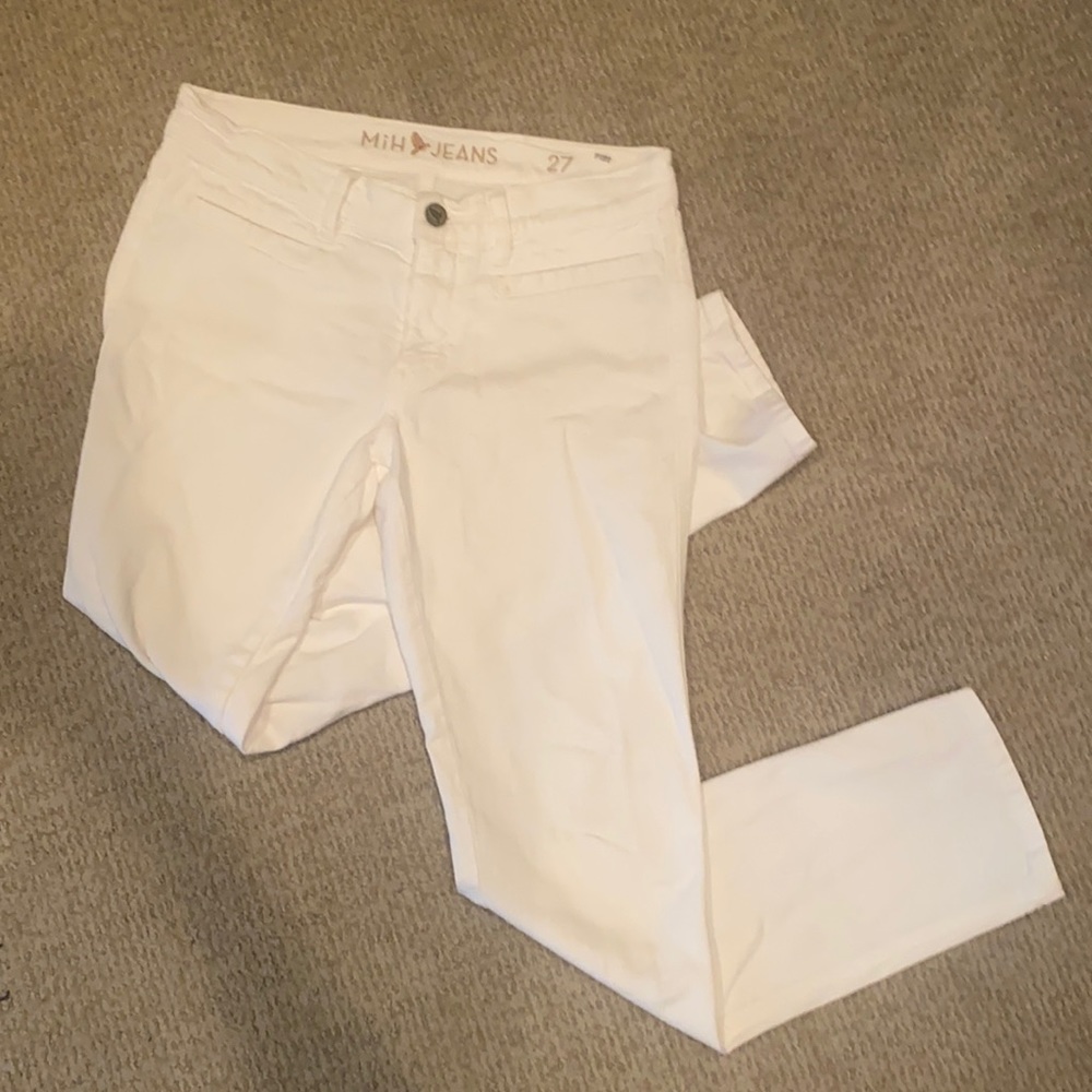 MiH Jean. White. Size 27